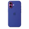APPLE Apple Silikon Case mit MagSafe iPhone 16 Ultramarin