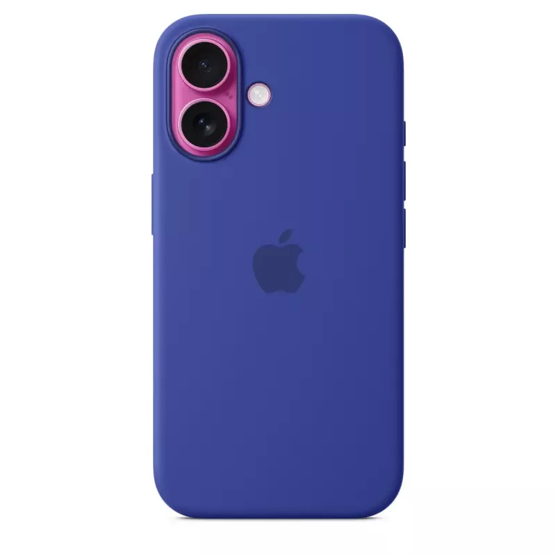 APPLE Apple Silikon Case mit MagSafe iPhone 16 Ultramarin