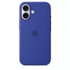APPLE Apple Silikon Case mit MagSafe iPhone 16 Ultramarin