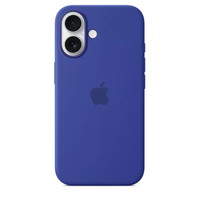 APPLE Apple Silikon Case mit MagSafe iPhone 16 Ultramarin