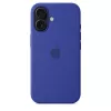 APPLE Apple Silikon Case mit MagSafe iPhone 16 Ultramarin