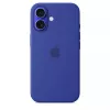 APPLE Apple Silikon Case mit MagSafe iPhone 16 Ultramarin