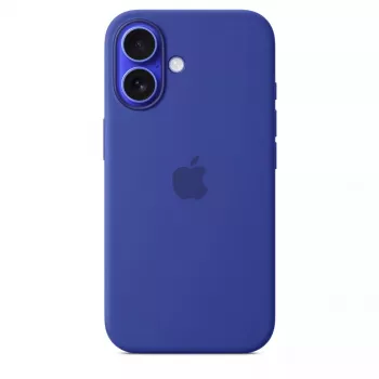 APPLE Apple Silikon Case mit MagSafe iPhone 16 Ultramarin