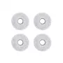 Wischmopp-Set für Ecovacs Saugroboter DCC040047, waschbar grau, 4 Stück