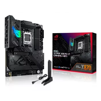 Motherboard ASUS ROG STRIX X870-F GAMING WIFI — AMD X870, Sockel AM5, ATX, DDR5, 4x DIMM, Wi‑Fi 7, BT 5.4