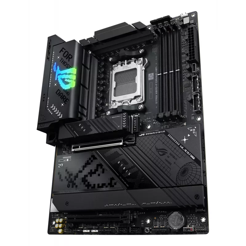 Motherboard ASUS ROG STRIX X870-F GAMING WIFI — AMD X870, Sockel AM5, ATX, DDR5, 4x DIMM, Wi‑Fi 7, BT 5.4