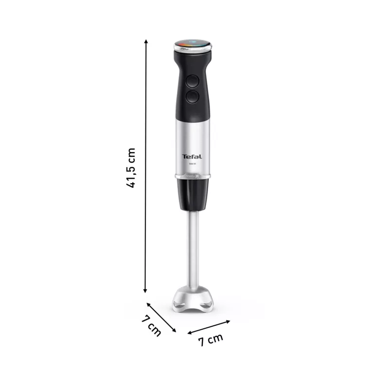 Tefal Quickchef+ HB671830 Stabmixer Pürierstab 1000 W Schwarz, Edelstahl