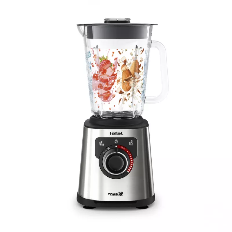 Tefal Perfectmix+ BL871D 1,5 L Standmixer 1200 W Edelstahl, Grau