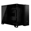 PC-Gehäuse CORSAIR 2500D AIRFLOW Midi Tower Schwarz — ATX/Micro ATX, Unterstützung für 280-mm-Frontradiator, USB-A x2, USB-C x1