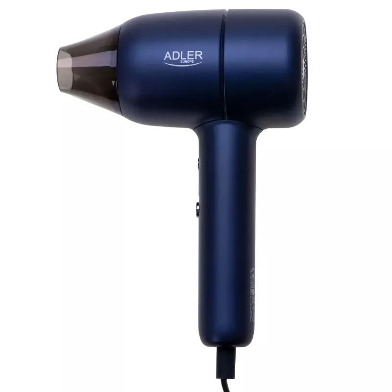 Haartrockner Adler AD 2279b 1800W, 2 Temperatureinstellungen, 2 Geschwindigkeiten, Ionenfunktion, blau
