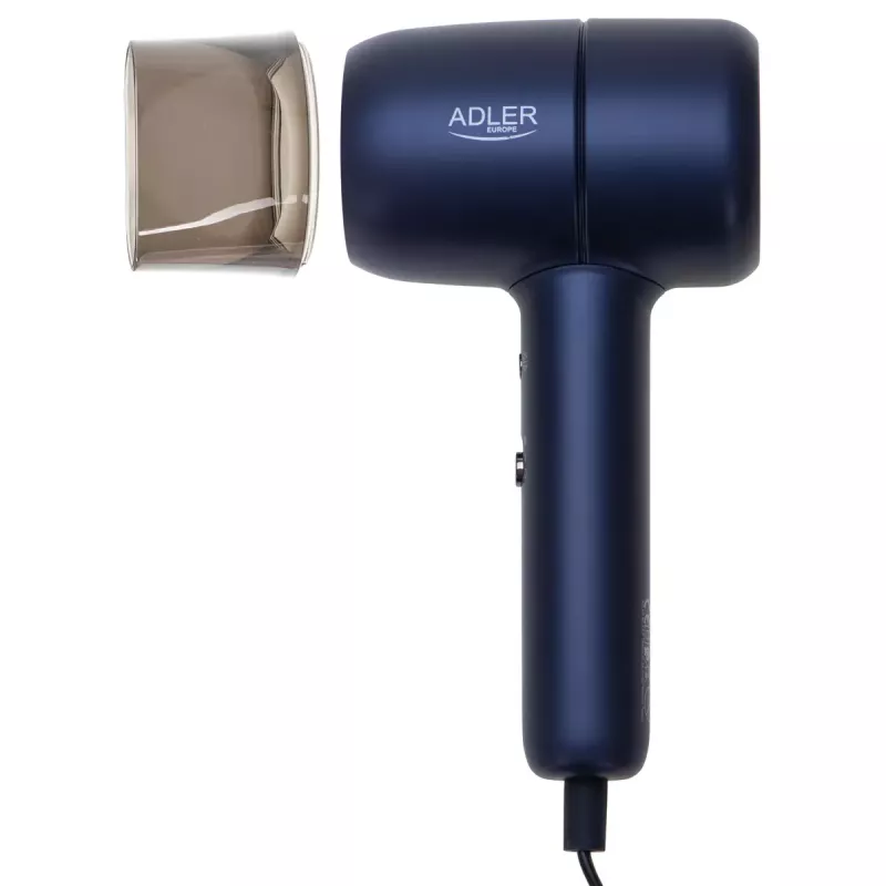 Haartrockner Adler AD 2279b 1800W, 2 Temperatureinstellungen, 2 Geschwindigkeiten, Ionenfunktion, blau