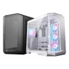 PC-Gehäuse MSI MAG PANO 100R PZ Midi-Tower Weiß — ATX, 380 mm GPU, 166 mm CPU-Kühler, 8 Erweiterungsslots, 3×2,5 Zoll + 2×3,5 Zoll, USB-A×2, USB-C×1