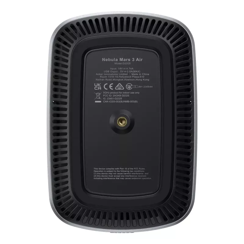 Projektor Anker Nebula Mars 3 Air 400 ANSI Lumen DLP 1080p Grau