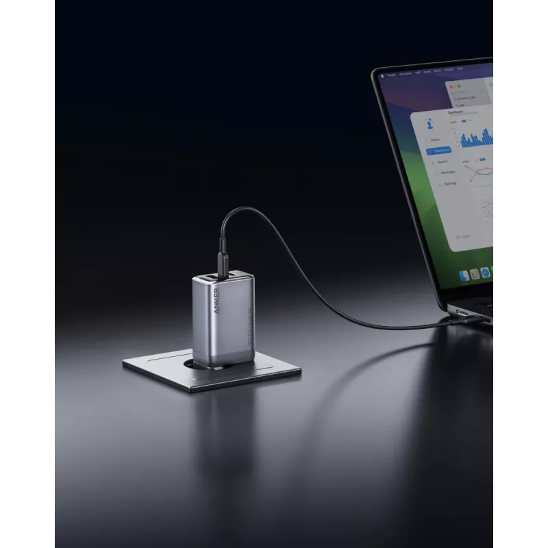 Mobilgeräteladegerät Anker A2688341 Universal Schwarz AC Innenbereich 110–240 V 1 USB 2.0 2 USB-C