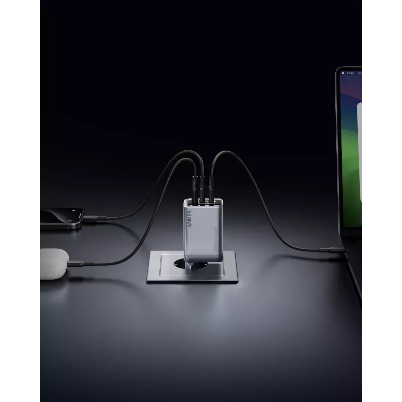 Mobilgeräteladegerät Anker A2688341 Universal Schwarz AC Innenbereich 110–240 V 1 USB 2.0 2 USB-C
