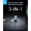Mobilgeräteladegerät Anker A2688341 Universal Schwarz AC Innenbereich 110–240 V 1 USB 2.0 2 USB-C