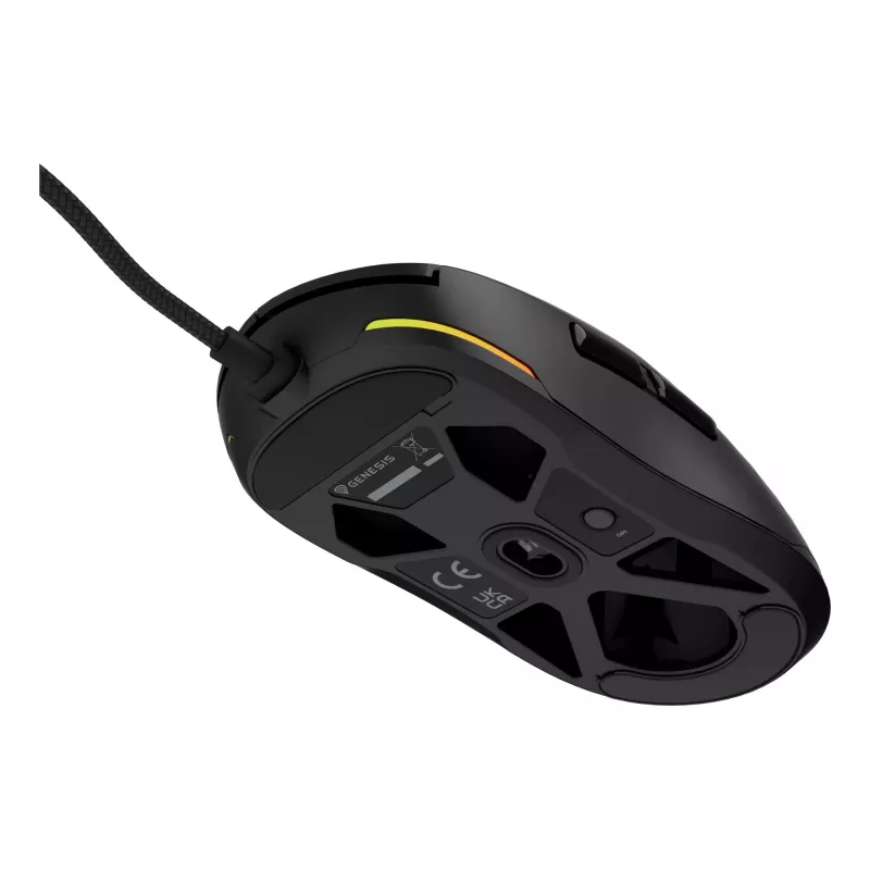 GENESIS Krypton 660 Maus Gaming Rechtshändig USB Typ-A Optisch 12000 DPI