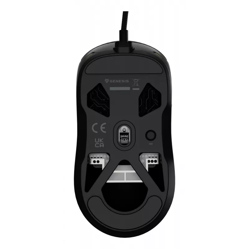 GENESIS Krypton 660 Maus Gaming Rechtshändig USB Typ-A Optisch 12000 DPI