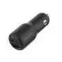 Ladegerät Belkin CCB005btBK Indoor Zigarettenanzünder Schnellladung Schwarz