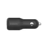 Ladegerät Belkin CCB005btBK Indoor Zigarettenanzünder Schnellladung Schwarz