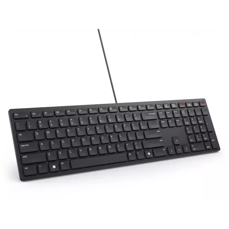 DELL KB525C Office USB QWERTY US International Tastatur, schwarz
