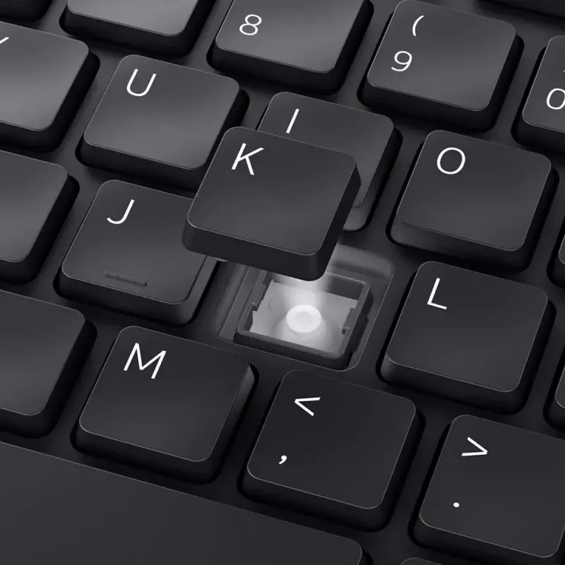 DELL KB525C Office USB QWERTY US International Tastatur, schwarz