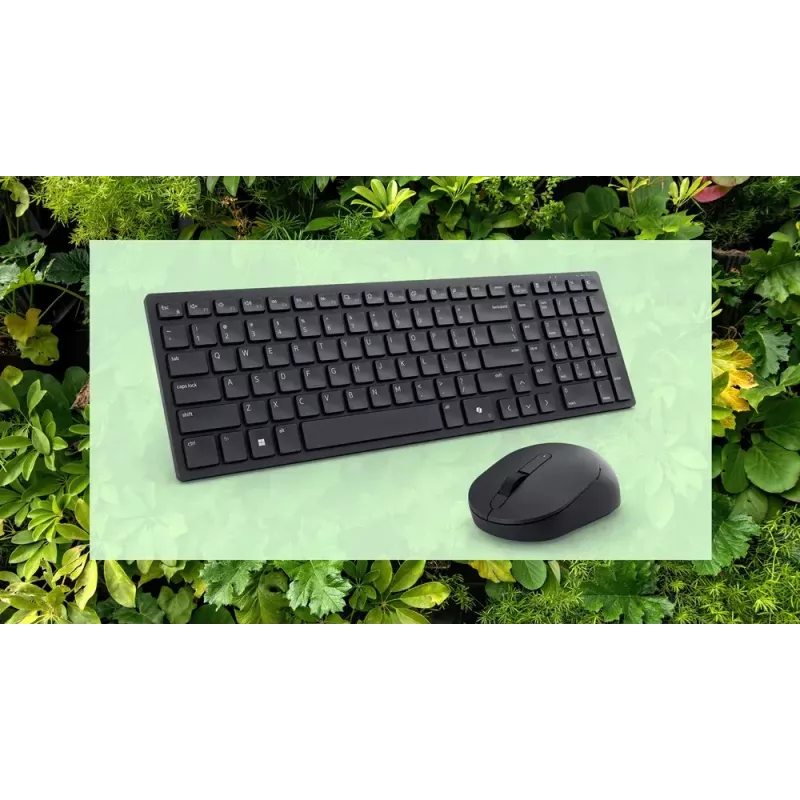 DELL KM555 Leise Tastatur Maus im Lieferumfang enthalten Universal RF Wireless + Bluetooth QWERTY US International Schwarz