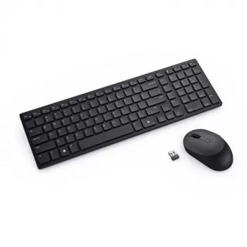 DELL Pro Compact Silent Tastatur and Maus - KM555 - Ukrainisch (QWERTY)