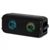Tragbarer Lautsprecher Adler AD 1903, 2×5 W, Bluetooth, UKW-Radio, LED, 1500 mAh Akku, AUX, USB, schwarz