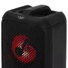 Tragbarer Lautsprecher Adler AD 1903, 2×5 W, Bluetooth, UKW-Radio, LED, 1500 mAh Akku, AUX, USB, schwarz