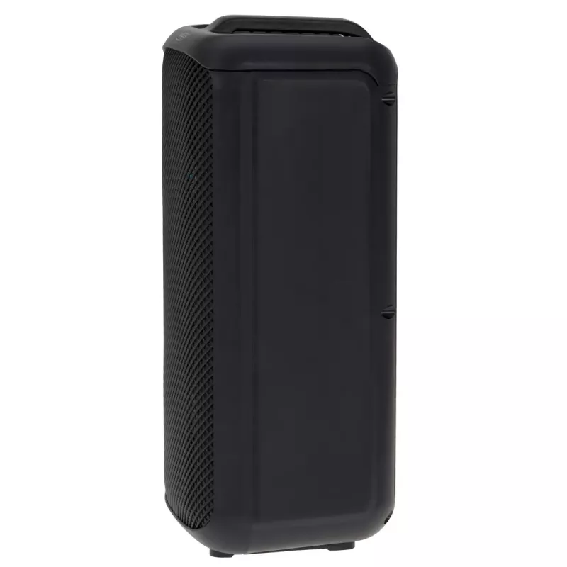Tragbarer Lautsprecher Adler AD 1903, 2×5 W, Bluetooth, UKW-Radio, LED, 1500 mAh Akku, AUX, USB, schwarz