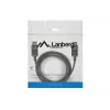LANBERG DisplayPort M/M-Kabel 19 Pin V1.2 4k 1,8 m Schwarz