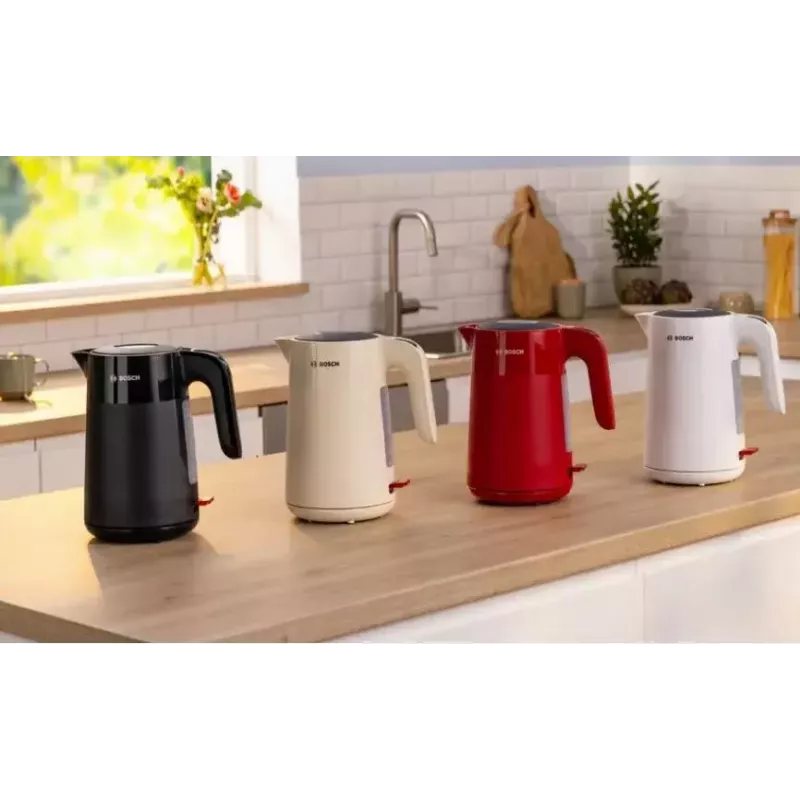 Wasserkocher Bosch TWK2M167 1,7 L 2400 W, kabellos mit 360°-Basis, automatische Abschaltung, Trockengehschutz