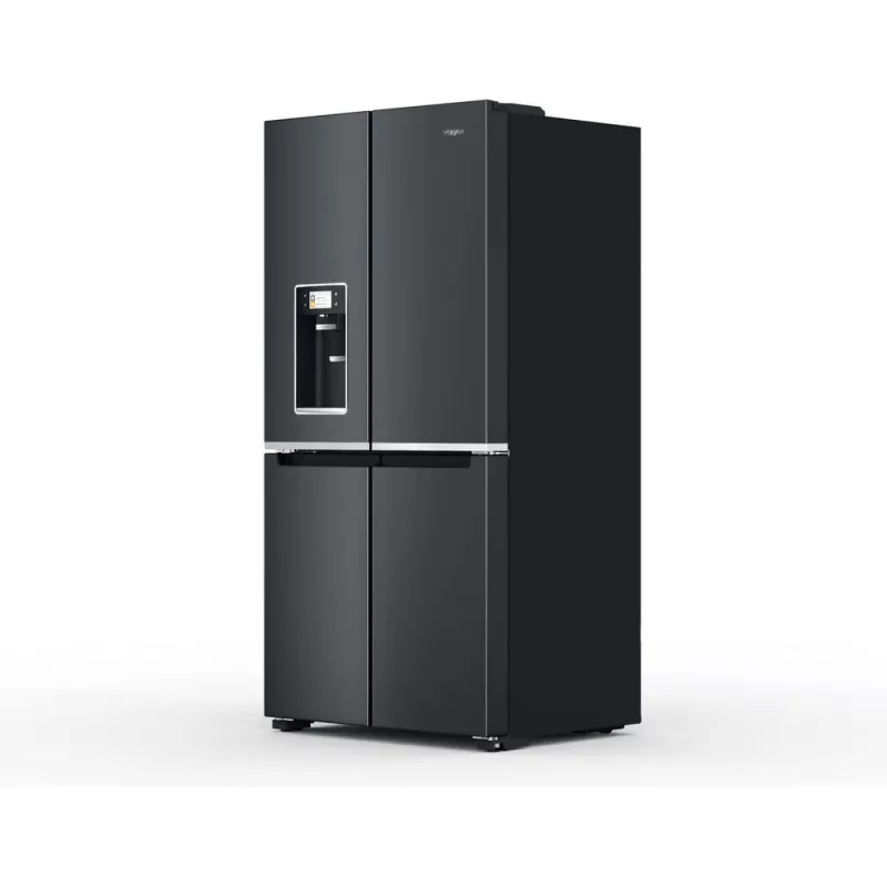 Whirlpool WQ9I FO2BX EF Side-by-Side-Kühlschrank Freistehend 592 L Schwarz
