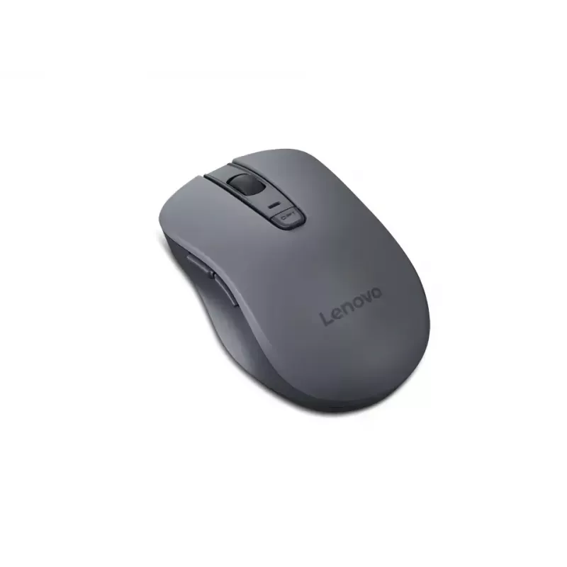 Beidhändige kabellose Maus Lenovo WL310 Office – Bluetooth, optisch 1200 DPI, 6 Tasten, Rad, grau, batteriebetrieben