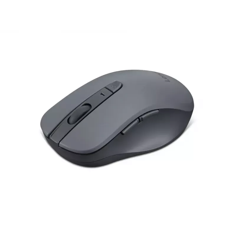 Beidhändige kabellose Maus Lenovo WL310 Office – Bluetooth, optisch 1200 DPI, 6 Tasten, Rad, grau, batteriebetrieben