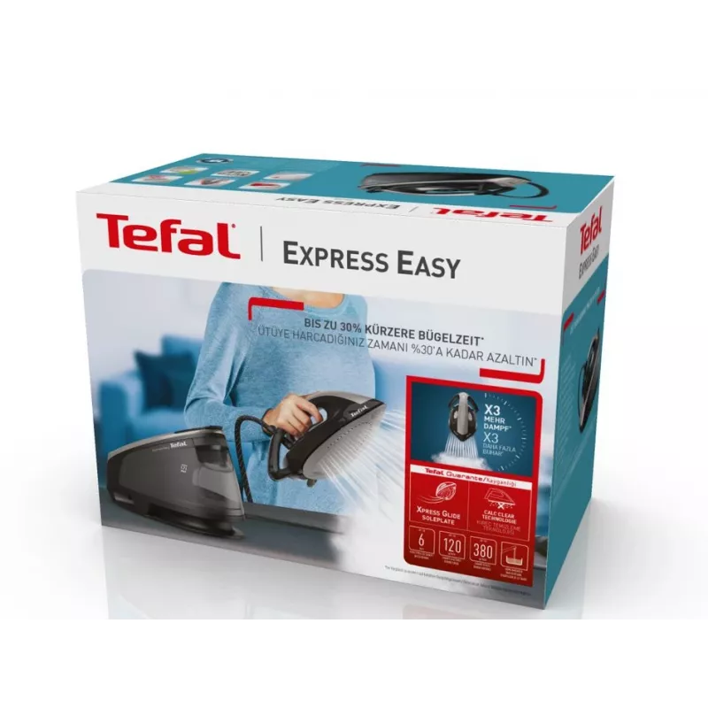 Tefal Express Easy SV6140 2200 W 1,7 L Schwarz, Grau