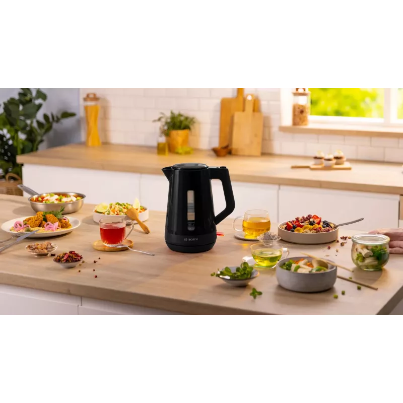 Bosch TWK1M123 Wasserkocher 1,7 L 2400 W Schwarz
