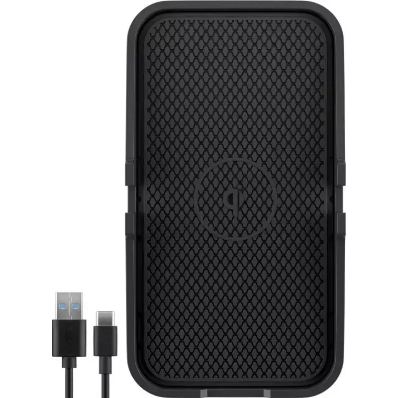 Autoladegerät Triton 60471 — 1x USB-C, 15 W, 12 V Eingang, 9 V max. Ausgang, 1 m Kabel, schwarz