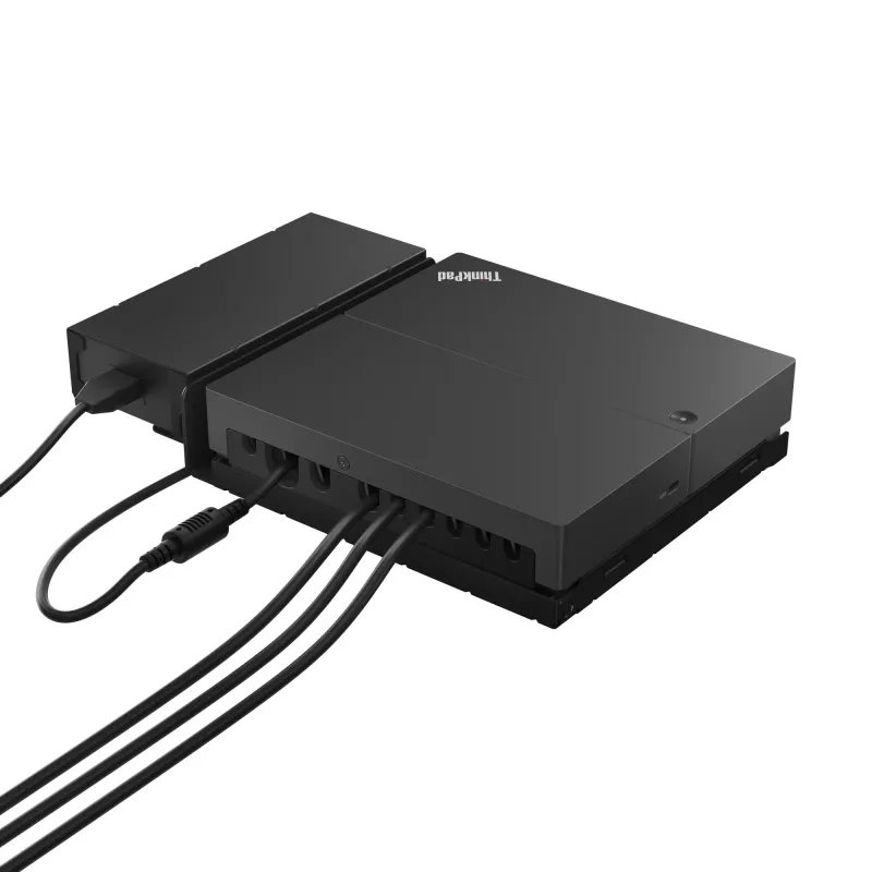 Lenovo ThinkSmart SmartDock Wired USB 3.2 Gen 2 (3.1 Gen 2) Type-C Schwarz