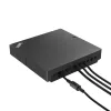 Lenovo ThinkSmart SmartDock Wired USB 3.2 Gen 2 (3.1 Gen 2) Type-C Schwarz