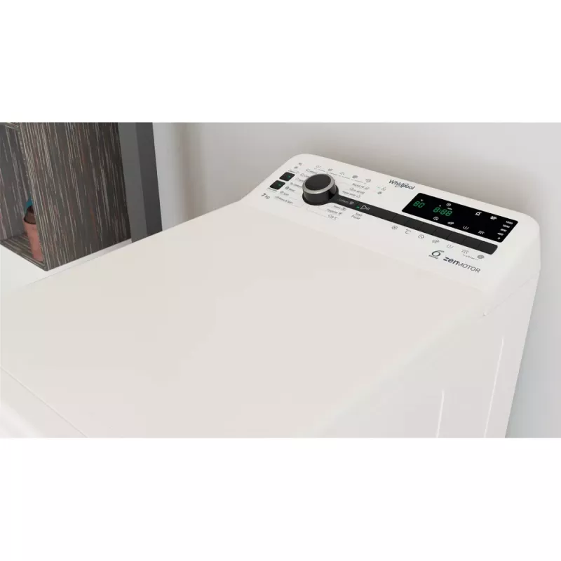 Whirlpool TDLRB 7232BS EU Waschmaschine Toplader 7 kg 1151 U/min Weiß