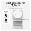 Targus HJ3320WHGL mobiles Ladegerät Kopfhörer, Smartphone, Smartwatch Weiß USB Kabelloses Laden Schnellladefunktion Innenbereich