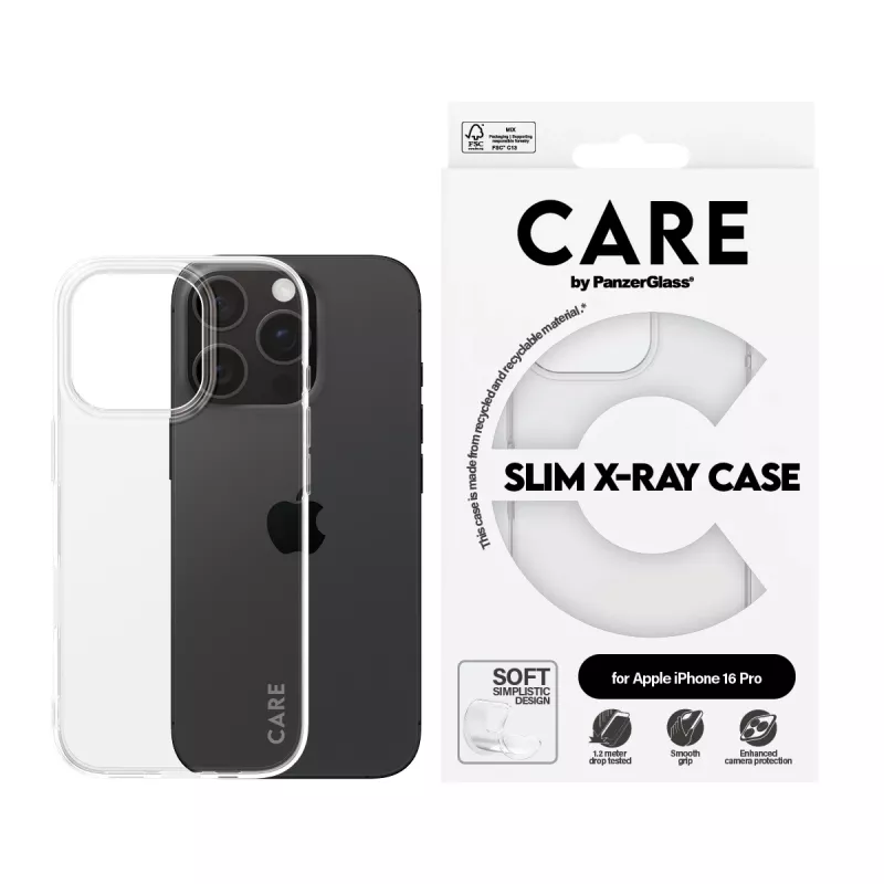 PanzerGlass CARE™ by ® X-Ray Hülle iPhone 16 Pro