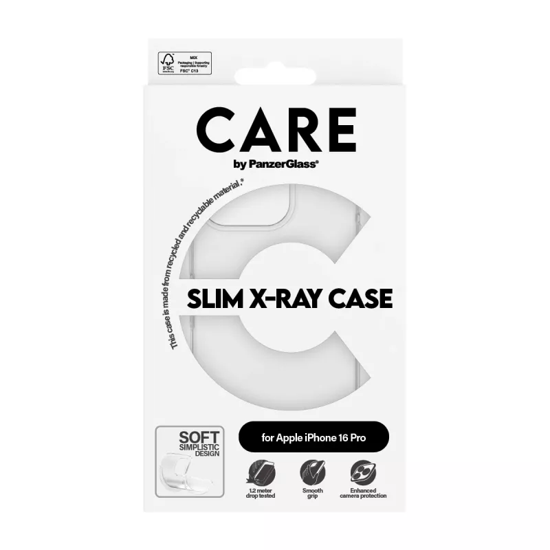 PanzerGlass CARE™ by ® X-Ray Hülle iPhone 16 Pro