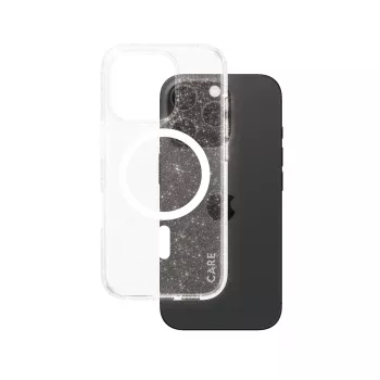 PanzerGlass CARE™ by ® Urban Combat Case Star Lit w. White MagSafe iPhone 16 Pro