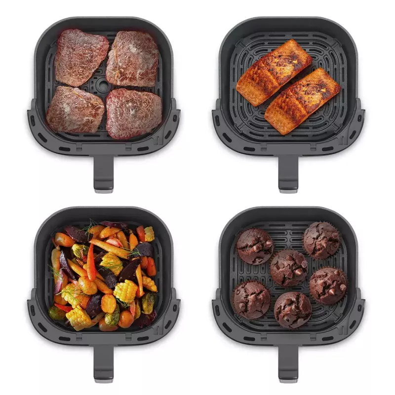 Heißluftfritteuse Caso Designer Heißluftfritteuse 6.0 — 1700 W, 6 L Fassungsvermögen, schwarz
