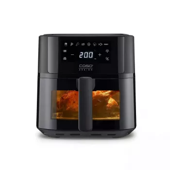 Heißluftfritteuse Caso Designer Heißluftfritteuse 6.0 — 1700 W, 6 L Fassungsvermögen, schwarz