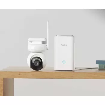 IP-Überwachungskamera Reolink Argus Series B440 — 4K Außen Akku, Schwenk & Neige, 90° H / 50° V / 110° D, Kabellos, Weiß