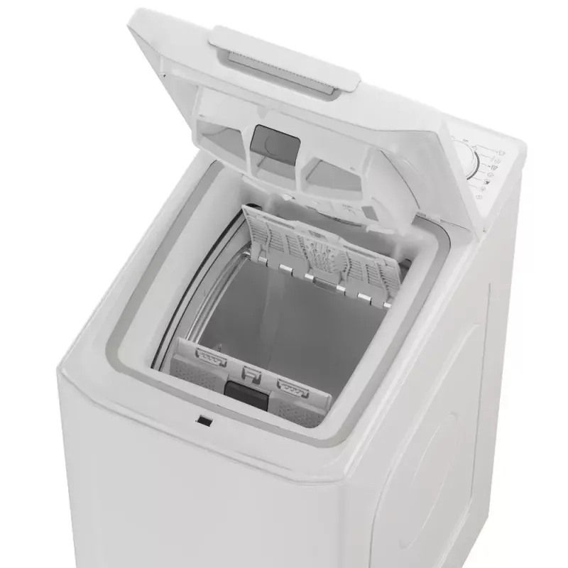 Waschmaschine CANDY TCA273D3-S Toplader 7 kg, 1200 U/min, Energieklasse C, weiß